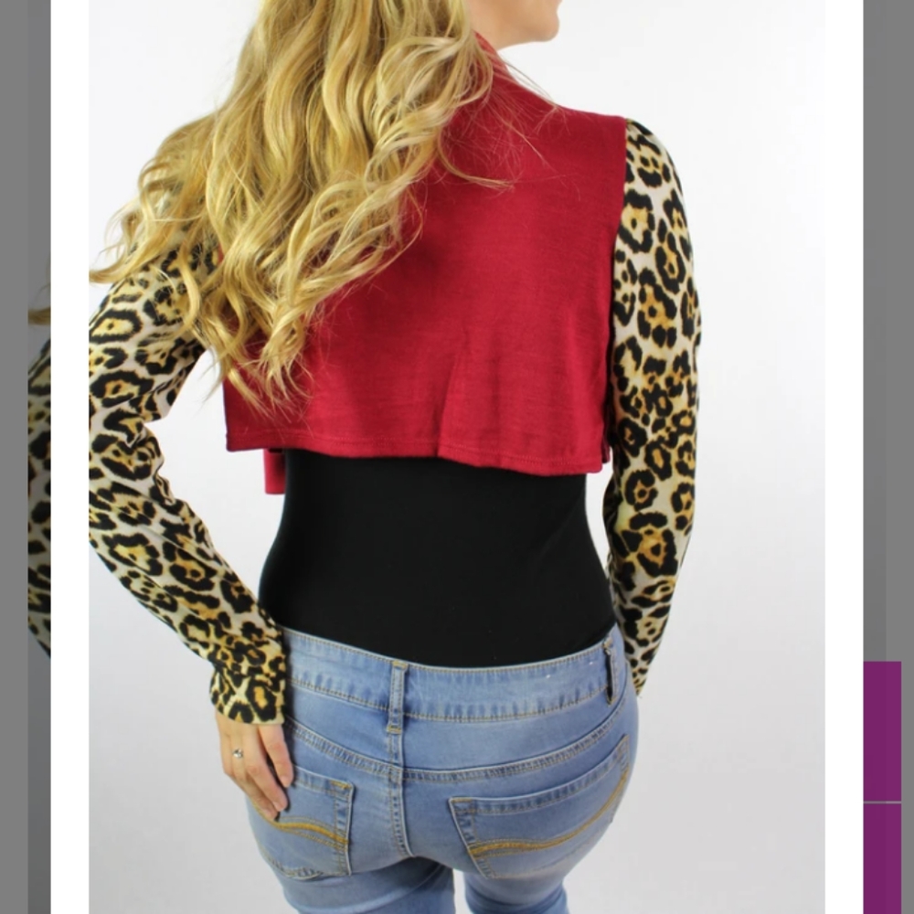 Crop Cardigan - Picture 2 of 4